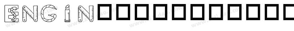 Engin(英文字体)字体转换