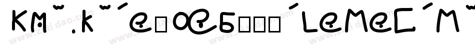 Knockout-HTF94-UltmtSumo字体转换