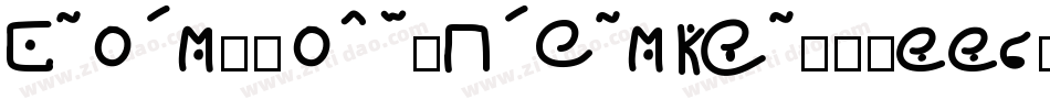 ZiHun27Hao-BuDingTi-2.ttf字体转换