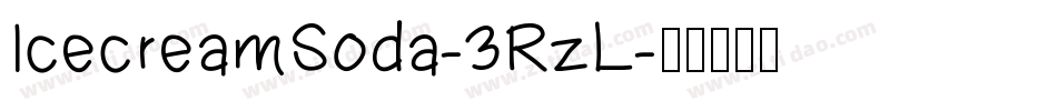 IcecreamSoda-3RzL字体转换