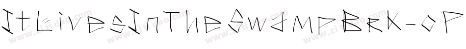 ItLivesInTheSwampBrk-oPAz字体转换