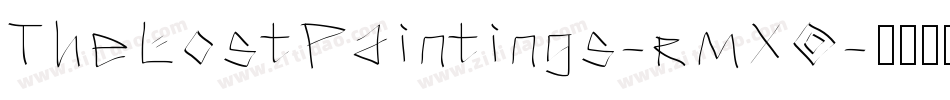 TheLostPaintings-rmXO字体转换
