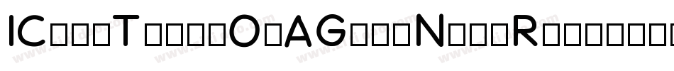 ICantThinkOfAGoodNameRegular-AdaL字体转换