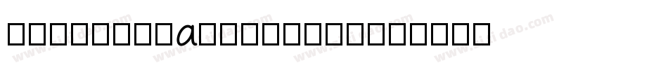 ATripToParis-ev93字体转换