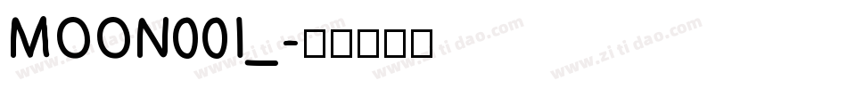 MOON00I_字体转换