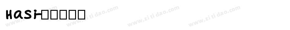 Hasi字体转换