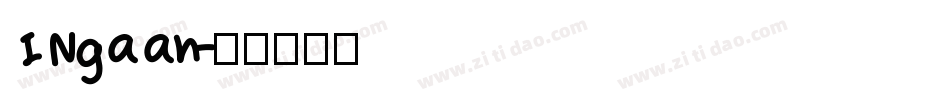 INgaan字体转换