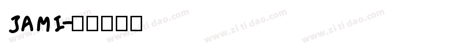 JAMI字体转换