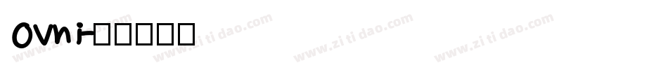 Ovni字体转换