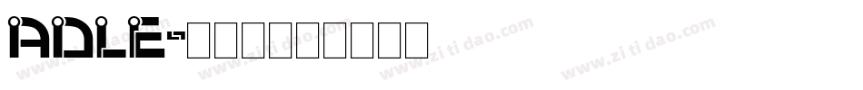 ADLE字体转换
