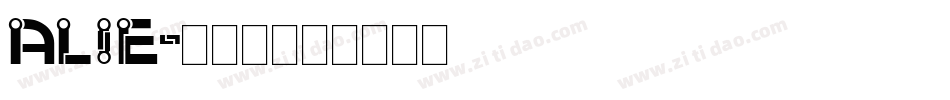 ALIE字体转换