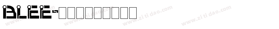 Blee字体转换