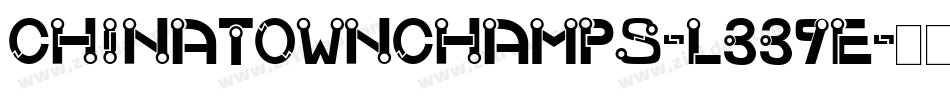 ChinatownChamps-L339E字体转换