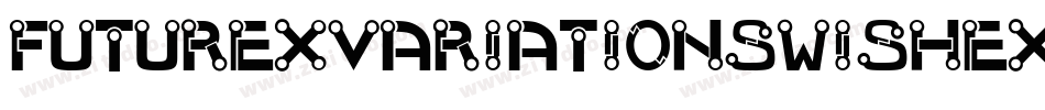 Futurexvariationswishextrasoblique-Rzv字体转换