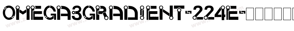 Omega3Gradient-224e字体转换