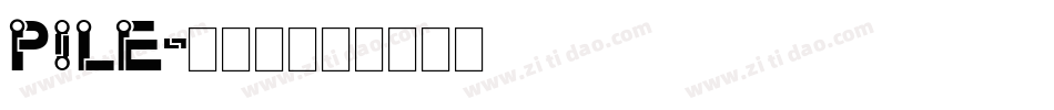 Pile字体转换