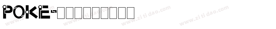 Poke字体转换