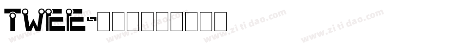 Twee字体转换