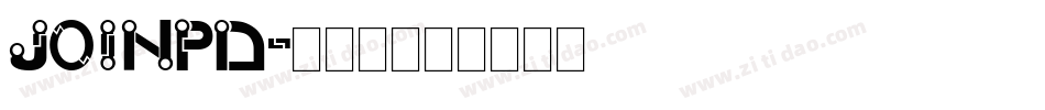 joinpd字体转换