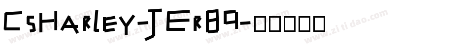 CsHarley-jEr89字体转换