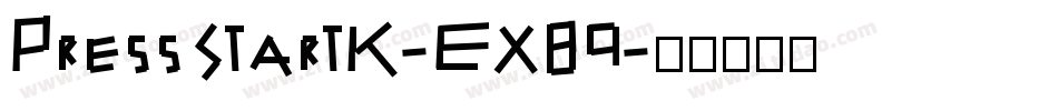 PressStartK-EX89字体转换