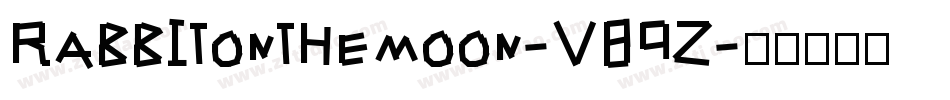 Rabbitonthemoon-V89Z字体转换