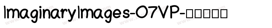 ImaginaryImages-O7VP字体转换