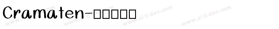 Cramaten字体转换