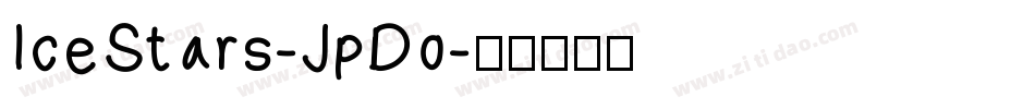 IceStars-JpDo字体转换