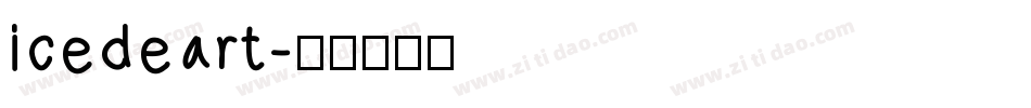 icedeart字体转换
