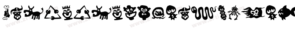 DnrRecreationSymbols-DOA3字体转换