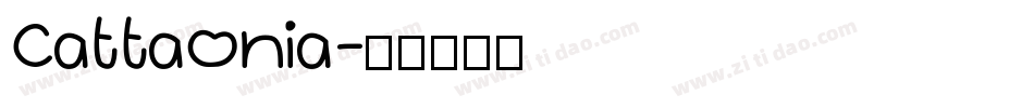 Cattaonia字体转换
