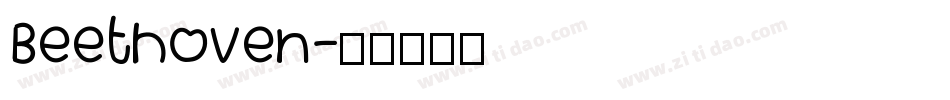 Beethoven字体转换