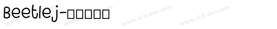 Beetlej字体转换