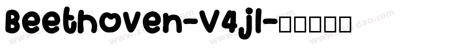 Beethoven-V4jl字体转换