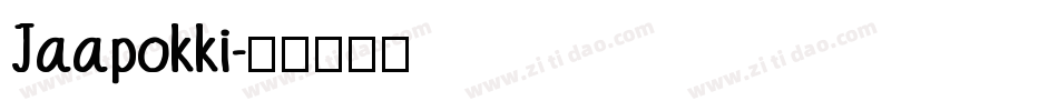 Jaapokki字体转换