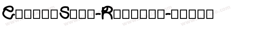 ComingSoon-Regular字体转换