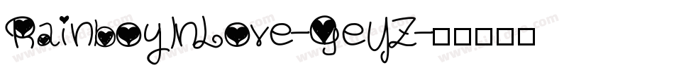 RainboyInLove-GeYZ字体转换