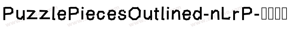 PuzzlePiecesOutlined-nLrP字体转换