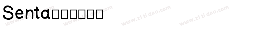 Senta字体转换
