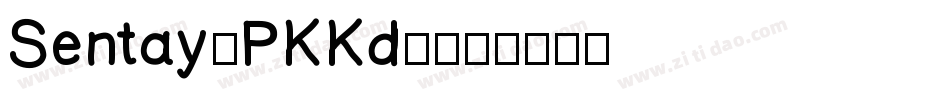Sentay-PKKd2字体转换