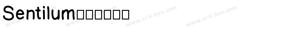 Sentilum字体转换
