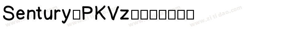 Sentury-PKVz2字体转换