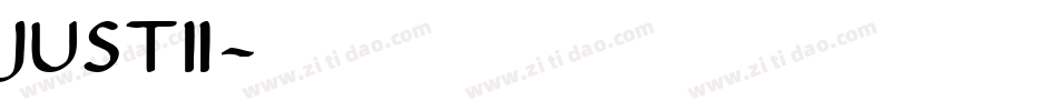 JUST2字体转换