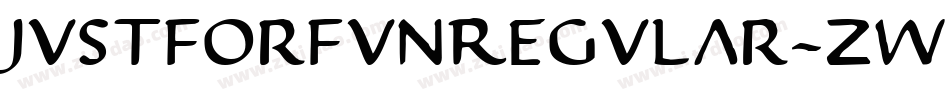 JustforfunRegular-zWz1字体转换