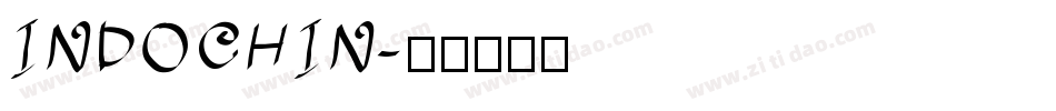 INDOCHIN字体转换