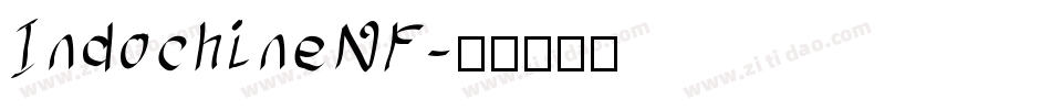 IndochineNF字体转换