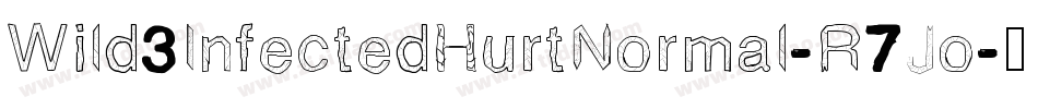 Wild3InfectedHurtNormal-R7Jo字体转换