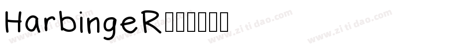 HarbingeR字体转换
