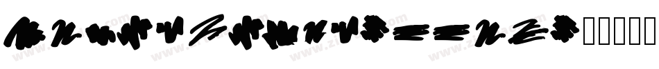 InkedWeird-JJnK字体转换